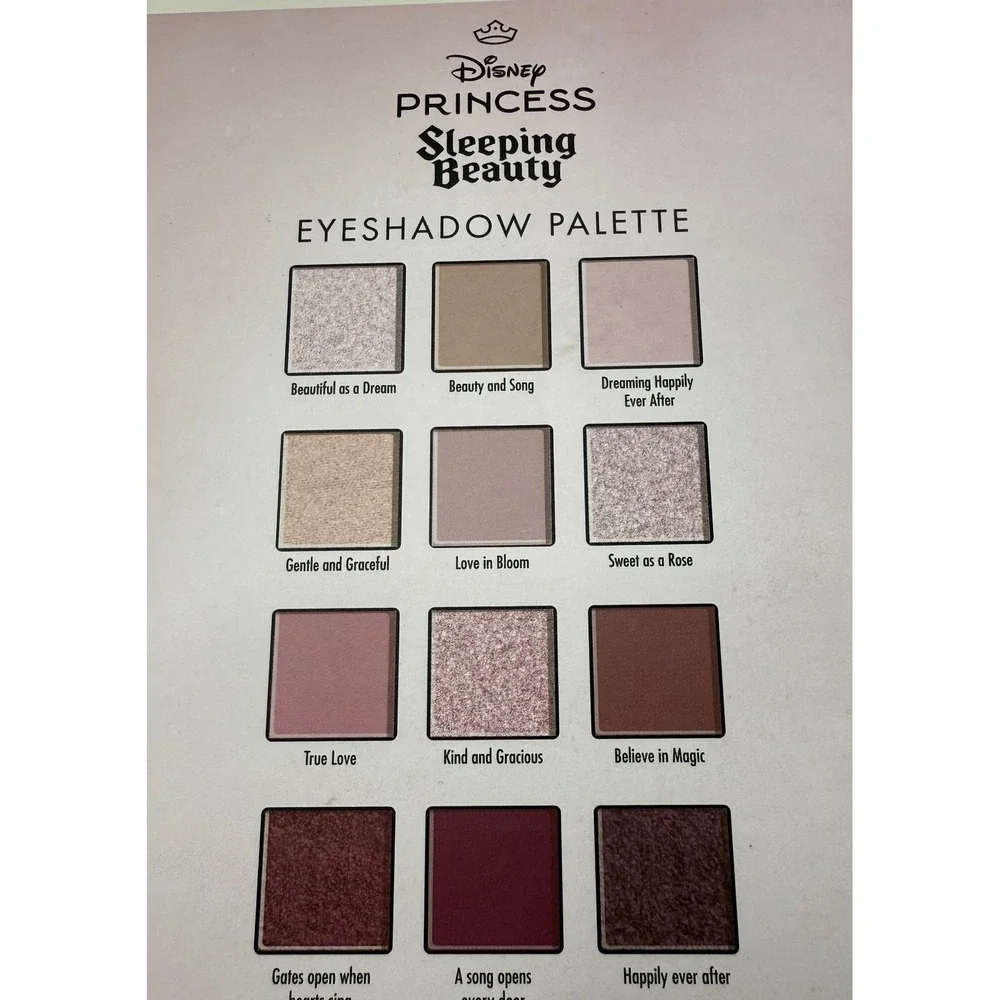 Disney Sleeping Beauty Eyeshadow Palette & Lip Oil Duo‎ Gift Set Coquette NEW
